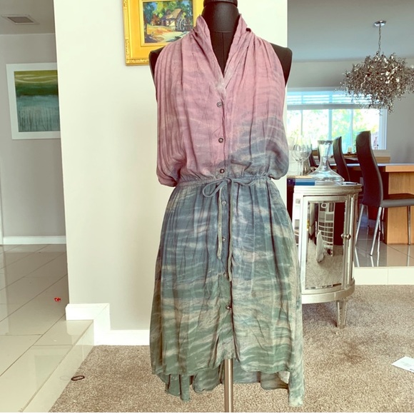 Hard Tail Rayon Tie Dye Dress. Size M
